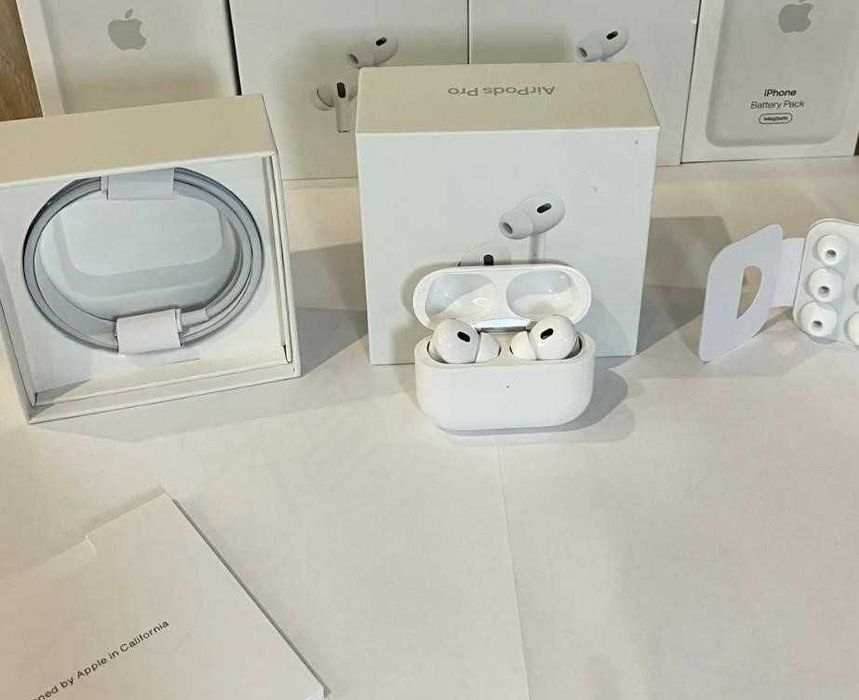 Airpods pro 2 без шумки 1в1 Наушники Airoha +чехол