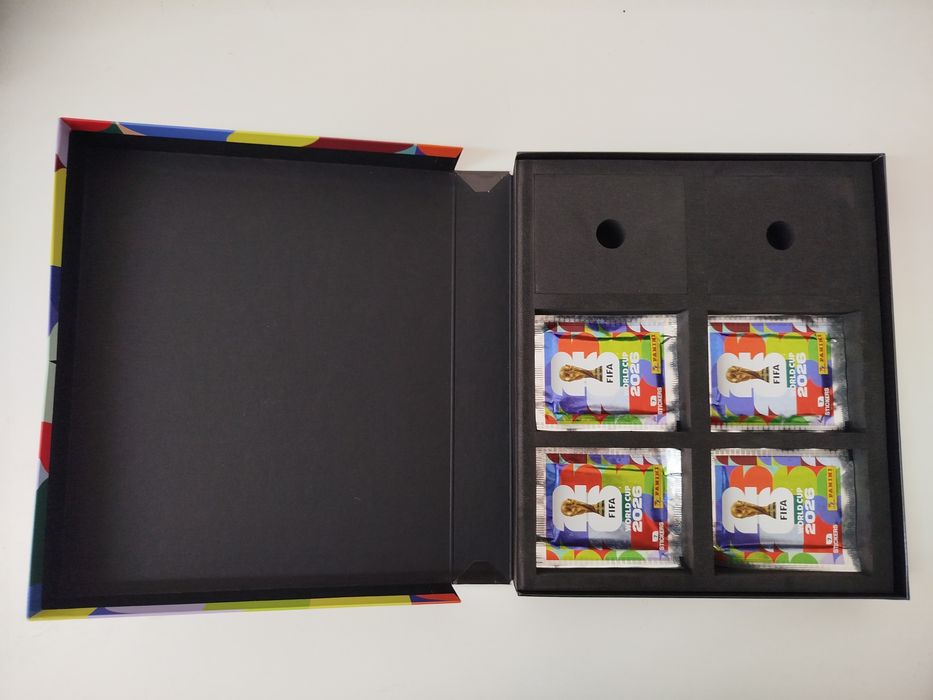 Box Album Capa Dura Mundial 2026 (caixa selada)