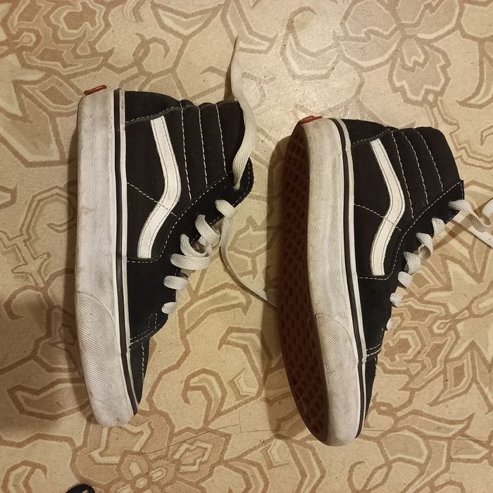 Кеди дитячі шкіряні, замшеві, Vans, 31 розмір