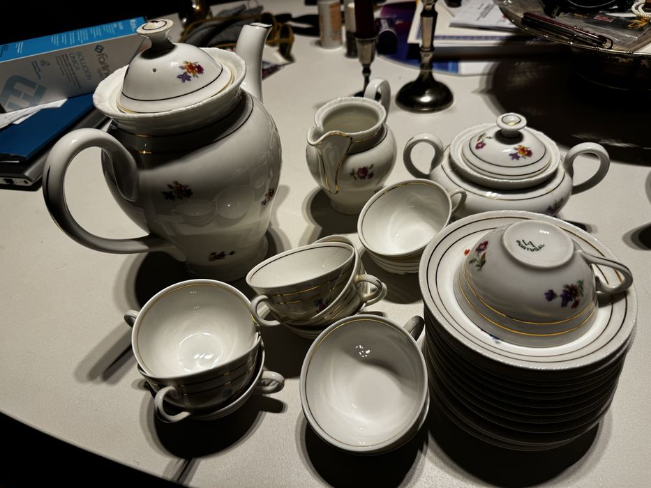 Conjunto de café Vista alegre
