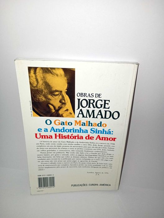 O Gato Malhado e a Andorinha Sinhá - Jorge Amado