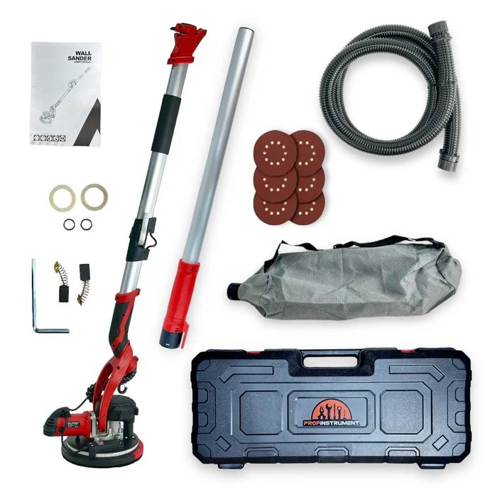 Шліфувальна машина для стін і стелі жираф Profinstrument 225A-ZD