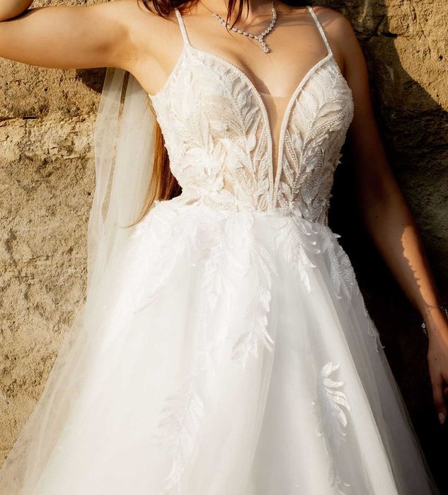 Suknia ślubna | literka A | s/xs