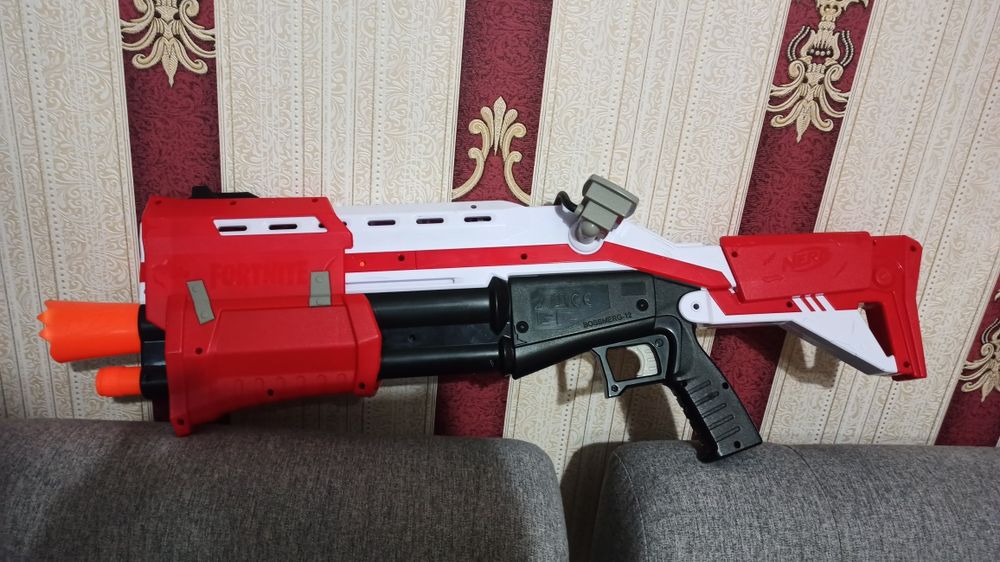 Бластер nerf fortnite