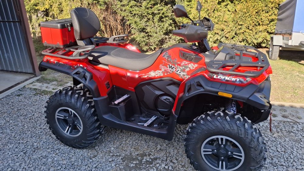 Podesty podnóżki aluminiowe Loncin Xwolf 550 4 szt