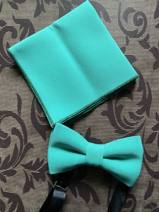 Чоловічий метелик, платочок, запонки, аксесуари для нареченого