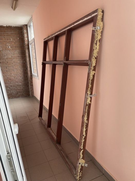 Продам окна (деревянные) 4 штуки