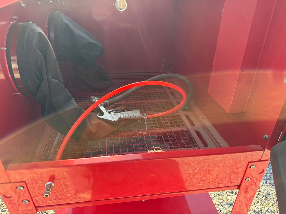 Cabine de decapagem de 220L