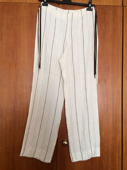 Fato - casaco com calça em linho
