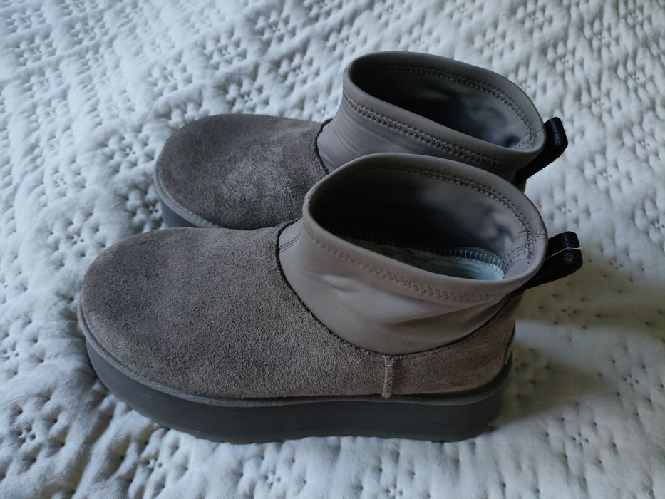 UGG szare na platformie 38