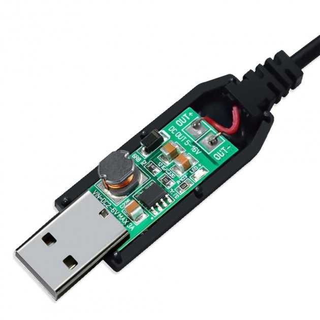 Кабель USB для роутера модема перетворювач з 5V на 9V 12V