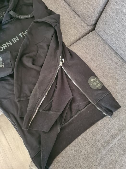 Czarna bluza sportowa Born in the gym Olimp XL