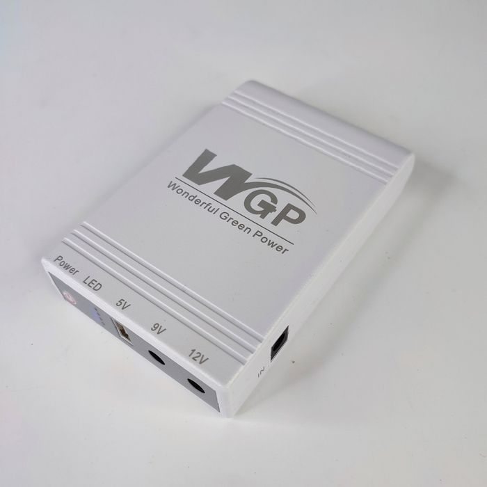 Міні-UPS для роултера 10400 мАг! Джерело безперебійного живлення 5V 9V 12V  ДЖБ для роултера та оптоволокна Повербанк для роултера під час блекаутів