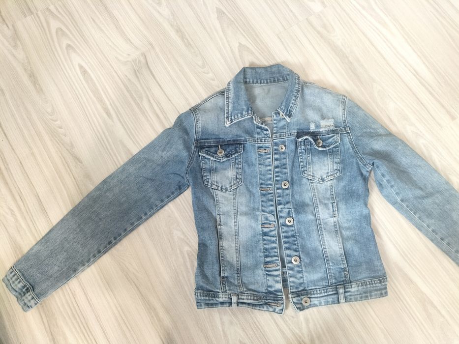 Kurtka jeansowa damska M