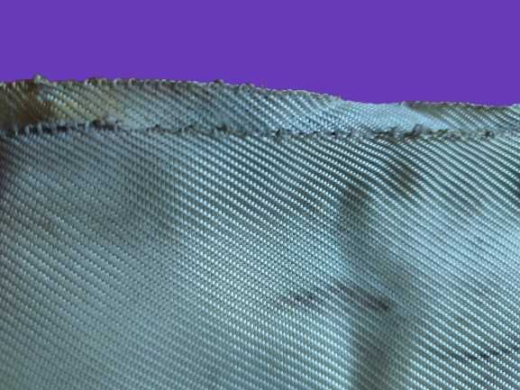 Тяжёлая техническая ткань, 2 отреза, синтетика с блеском