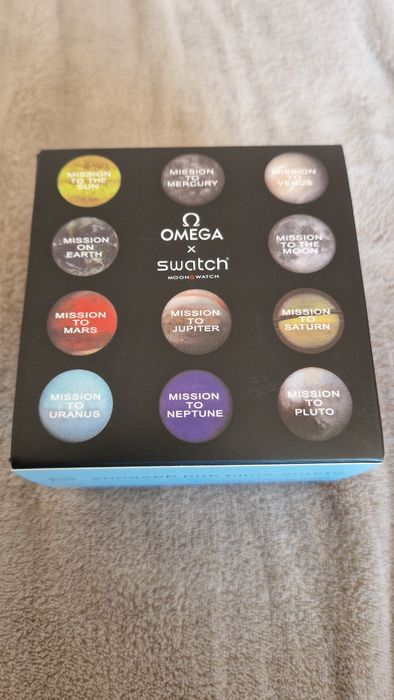 Relógio Omega x Swatch