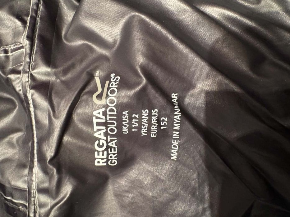 Wiatrówka chłopięca kurtka 152 czarna