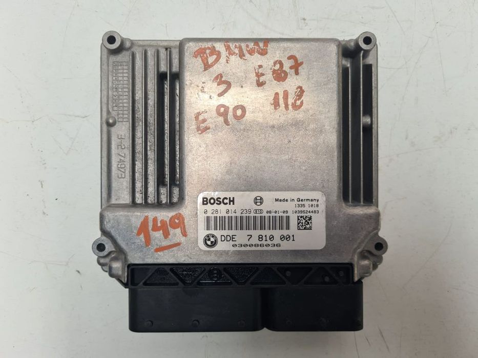 CENTRALINA BOSCH ORIGINAL DDE7810001 0281014239 BMW SERIE 1 E87 118