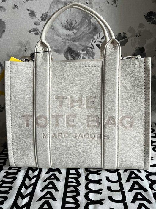 Сумка Marc Jacobs The Medium Tote Cotton Silver