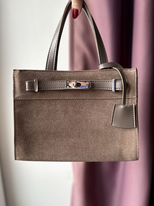 Сумка крос-боді Valetta Collection натуральна замшева замш