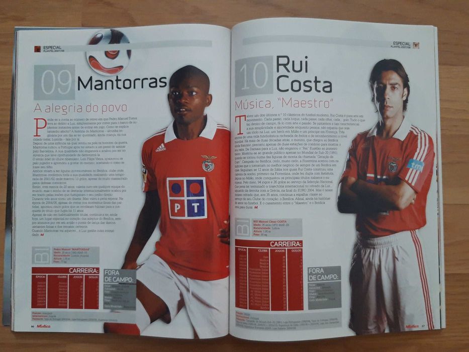 Mística (n.° 1); revista oficial SL Benfica