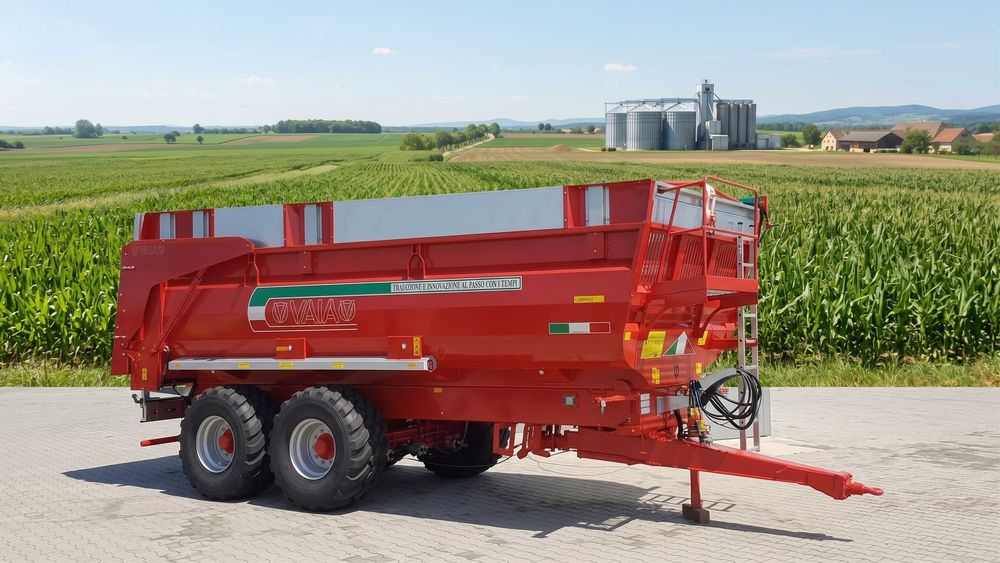 Przyczepa rolnicza Vaia NL160 skorupowa tandem