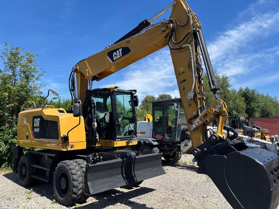Caterpillar CAT M318F ROK 2019 PODPORY PLUG 1 WLASCICIEL  Koparka kołowa CAT M318F CATERPILLAR 2019R pług podpory