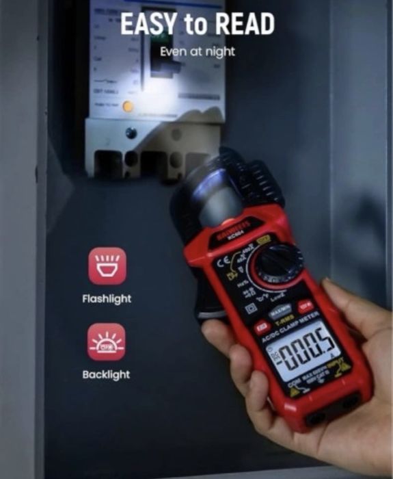 Miernik Cęgowy Szczypce Amperometryczne Cęgi