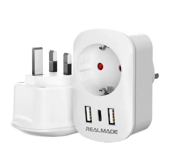Adaptador de Viagem UK
