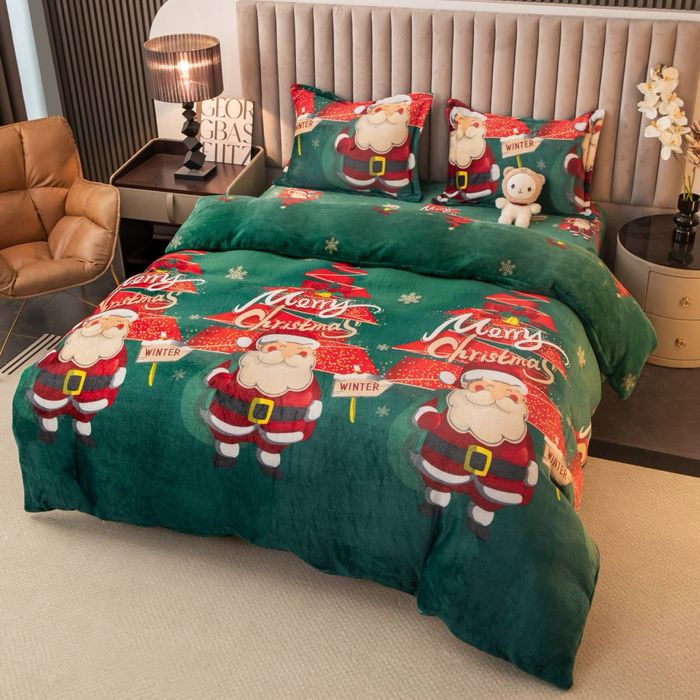 Новий рік євро розмір постільна білизна