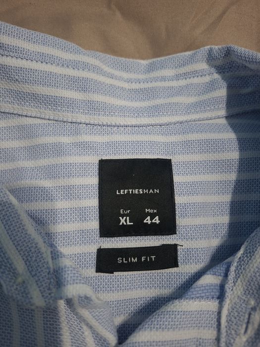 Camisa social masculina azul claro XL 44