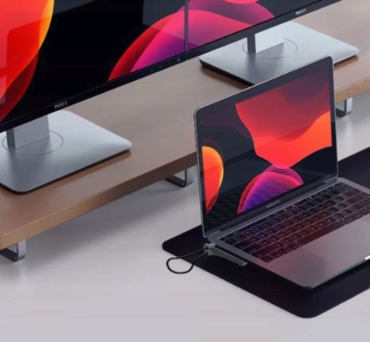 Adapter 12w1 HUB USB-C 2xHDMI VGA RJ45 Macbook PRO Air