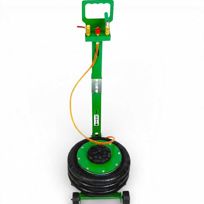 Пневматичний домкрат сніговик 400 мм 3.5 т для сто на шиномонтаж ручка