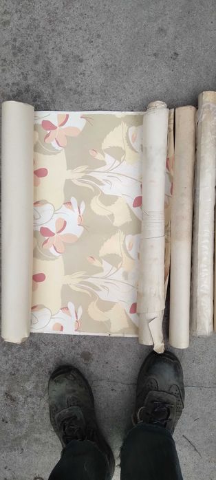 Tapeta zwykła gładka z PRL