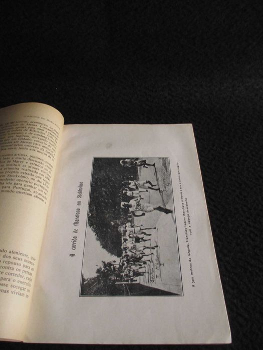 Livro Corridas de Maratona Estudo Fisioterapia José Pontes 1912 Autogr