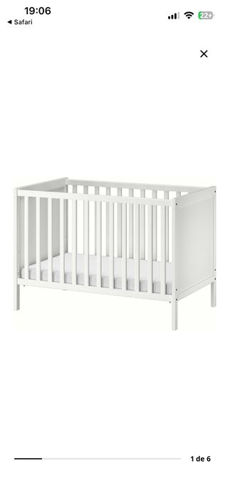Berço branco novo