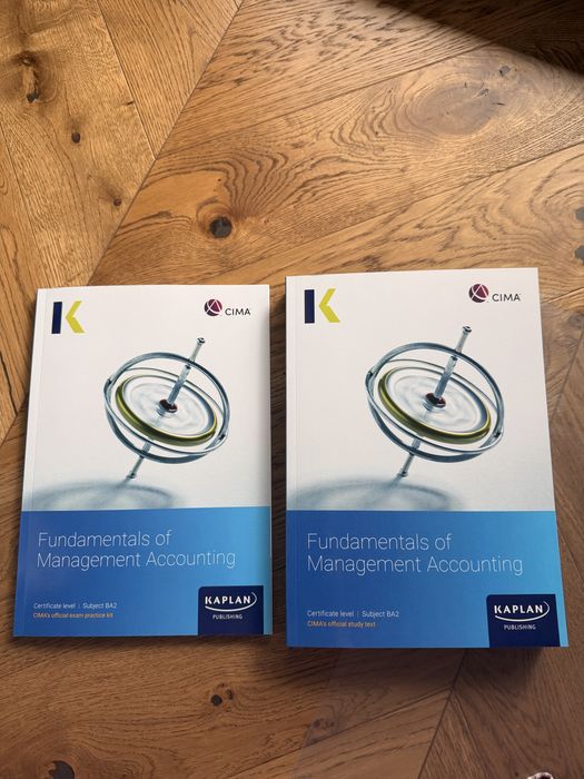 CIMA BA2 study text + practice kit
