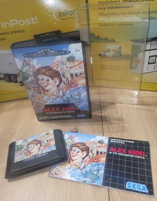 Gra Alex Kidd in the Enchanted Castle - SEGA Mega Drive - BDB- Komplet