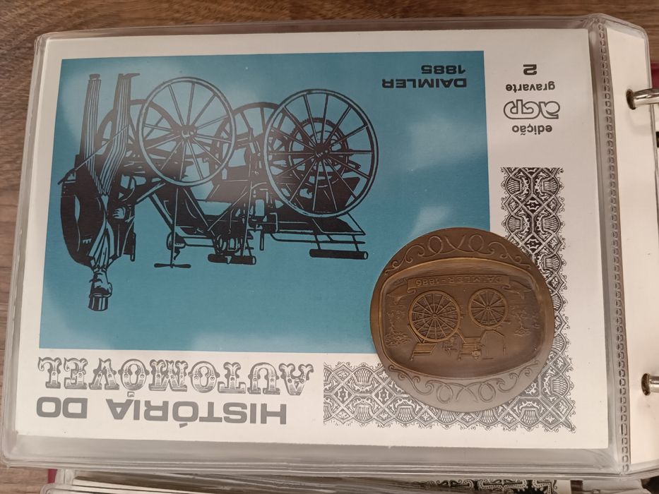 História do automóvel ACP 1976 (medalhas)