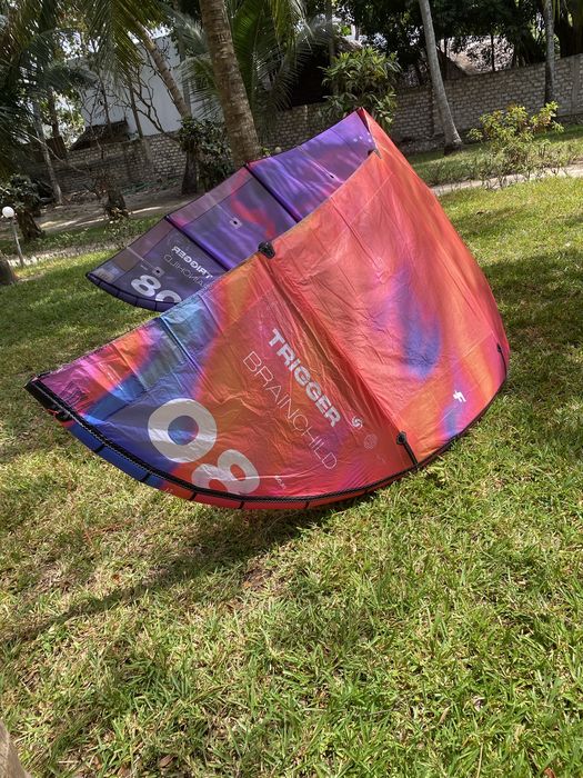 Latawiec Fone Trigger Brainchild 8m Kite + BAR (zakupiony 10.25) Kite