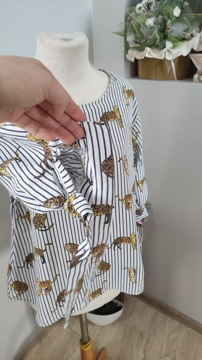 Luźna koszula bluzka w stylu Zara