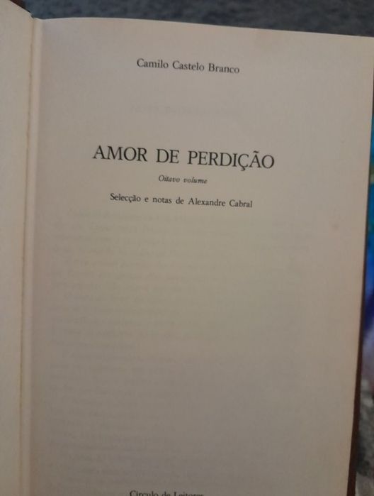 Obras Camilo Castelo Branco