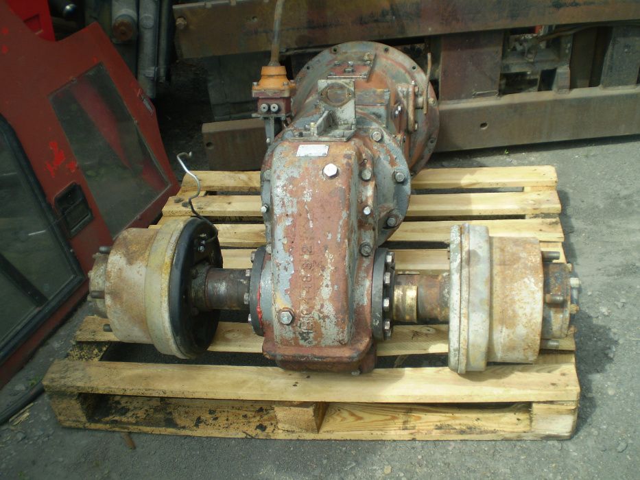 most z wózka widłowego GPW, skrzynia biegów