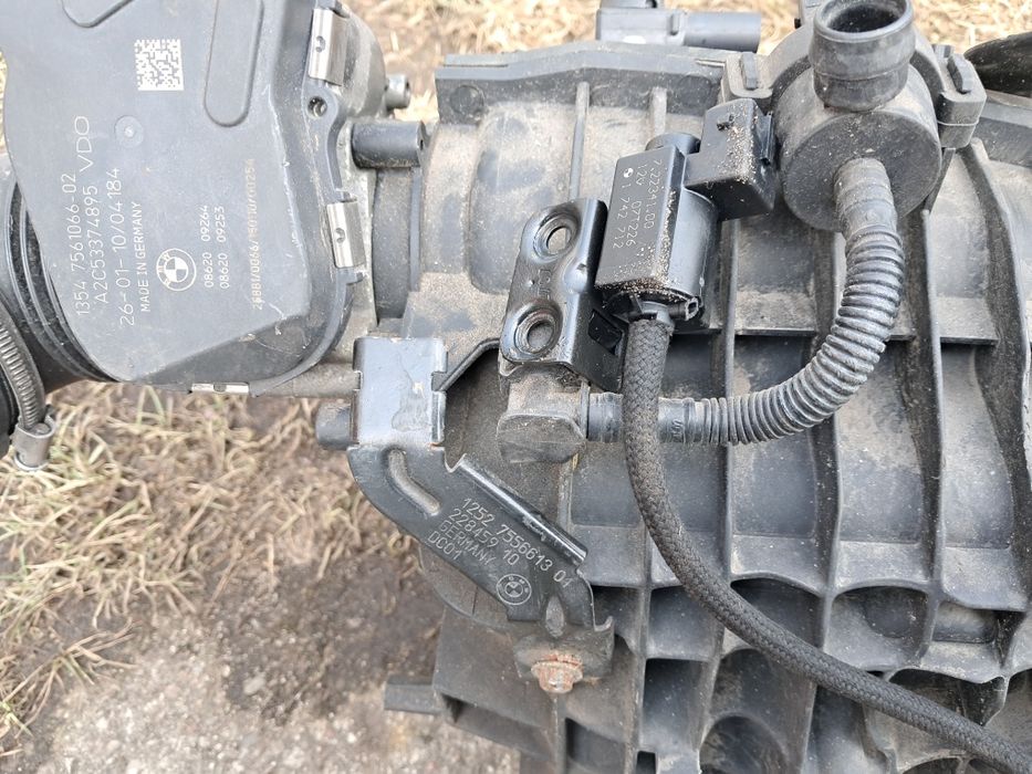 Wiązka silnika kolektor dolotowy bmw n43b20