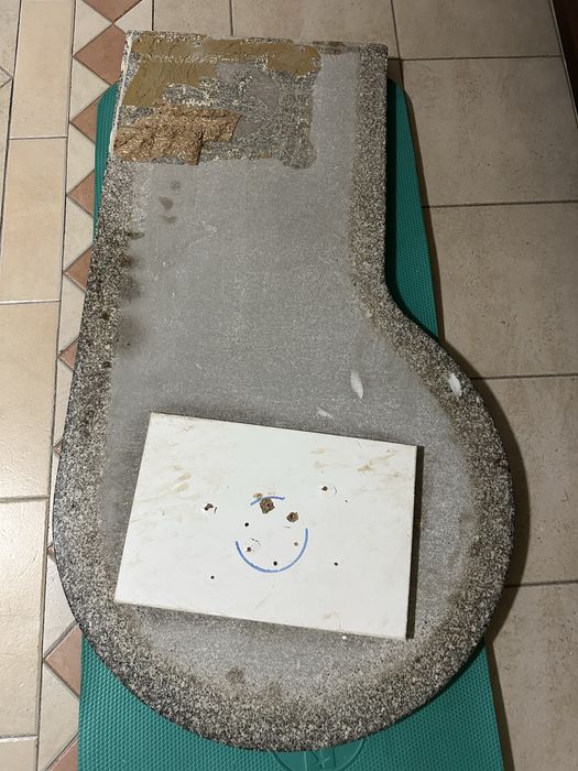 Tampo mesa em granito