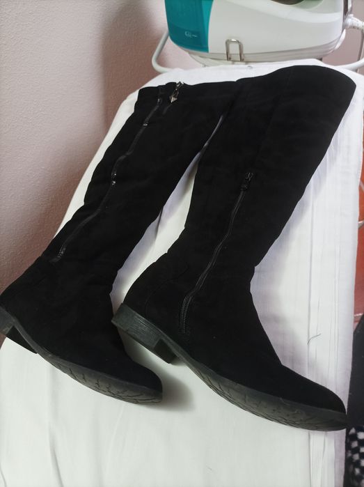 Bota de senhora cano alto