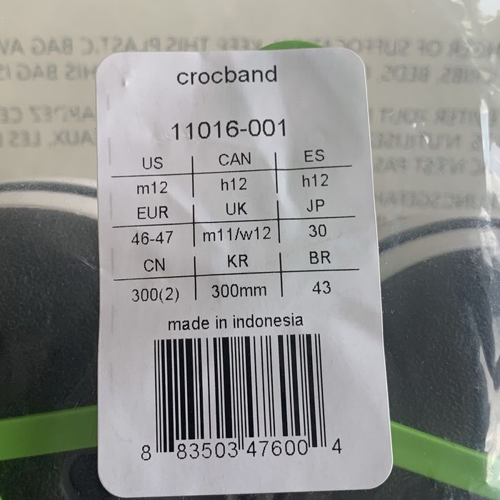 Crocs чоловічі модель crocband