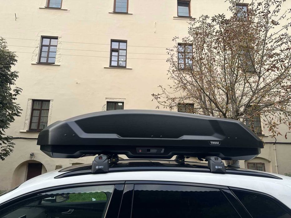 Бокс  Thule Motion Force 3 M L XL XXL LOW  Black Titan на дах авто