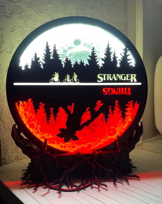 Настільний нічник 3D "Stranger Thing