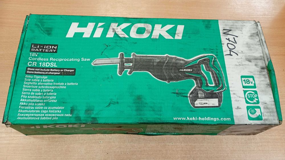 Pilarka szablasta lisica 18V HiKOKI CR18DSL-Komis MADEJ Dębica